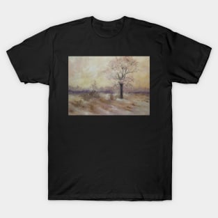 Farmers field in Winter T-Shirt